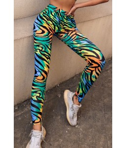 Lovely Casual Printed Multicolor Leggings